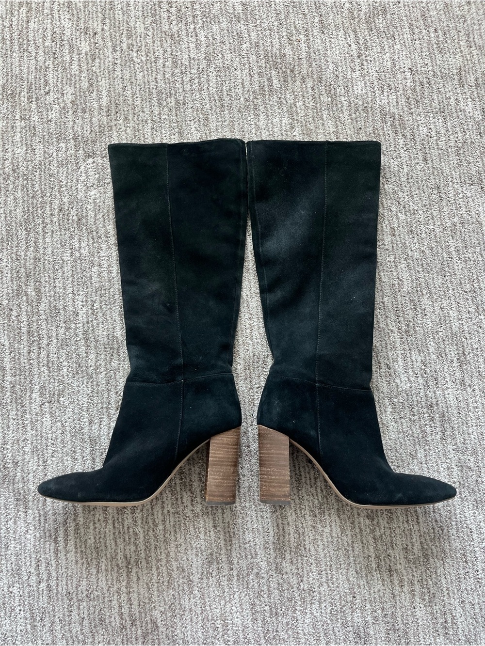 Steve Madden Fiela Black Boots size 9.5